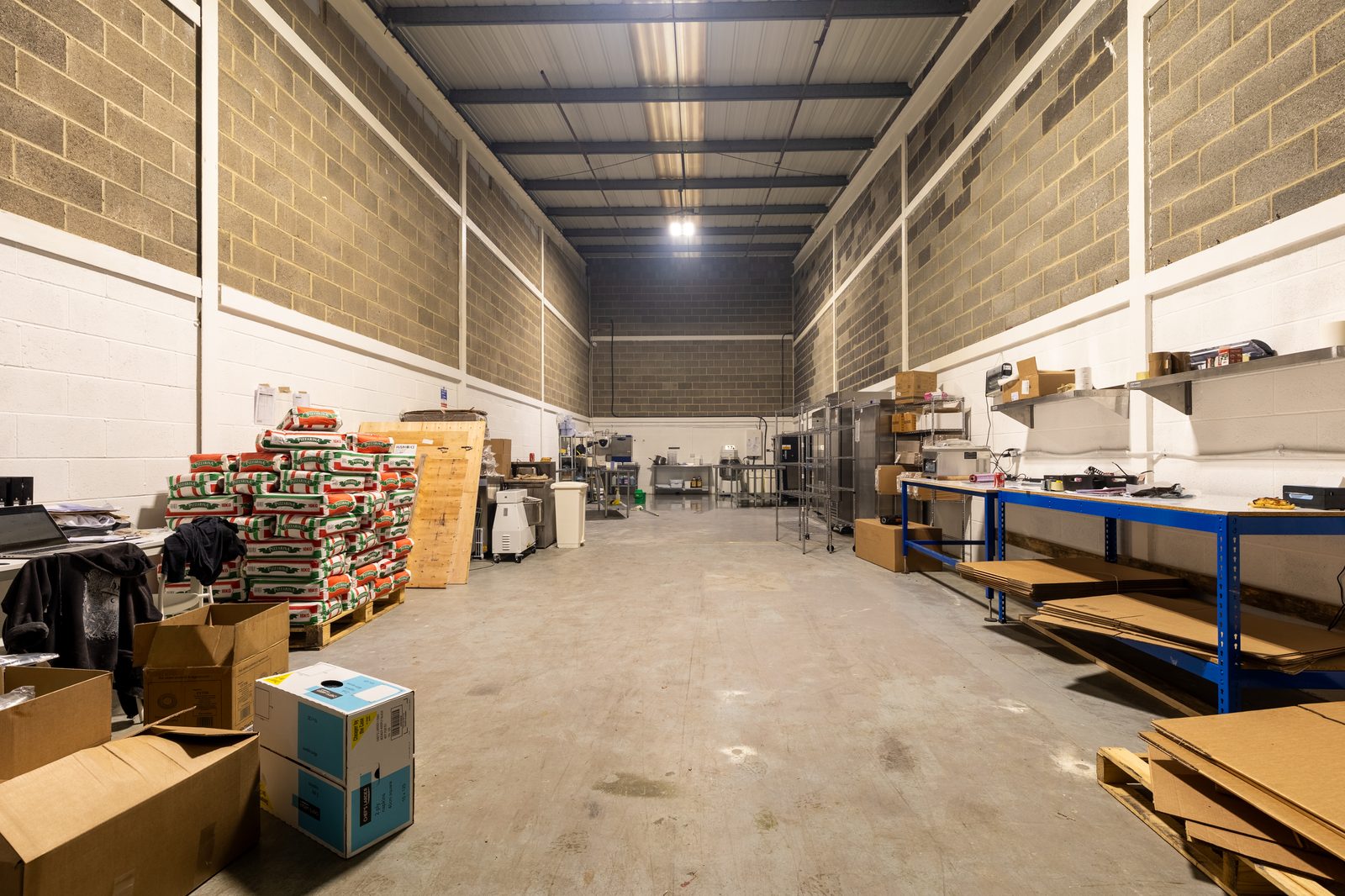 Light industrial warehouse unit